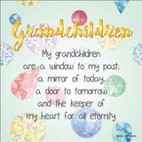 Grandchildren Enlightened Wishes LED Block