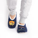 Sploshies - Men's Large Duo Burger  Foot Covering Slipper