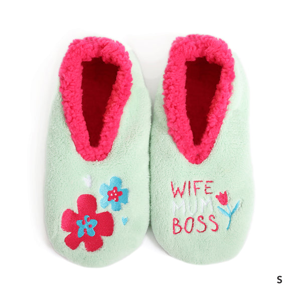 Sploshies - Mother's Day Medium Duo Wife  Foot Covering Slipper