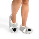 Sploshies - Women's Medium Animal Koala  Foot Covering Slipper