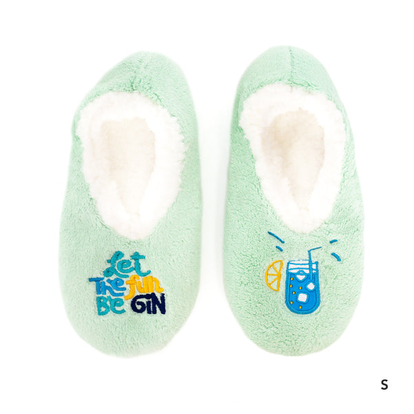 Sploshies - Women's Extra Large Duo Gin  Foot Covering Slipper