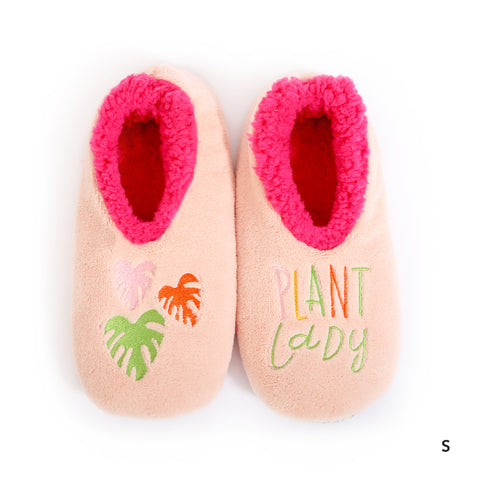 Sploshies - Women's Small Duo Plant  Foot Covering Slipper