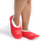 Sploshies - Women's Medium Duo Wine  Foot Covering Slipper