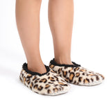 Sploshies - Women's Small Leopard Traditional Foot Covering Slipper