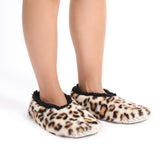 Sploshies - Women's Large Leopard Traditional Foot Covering Slipper