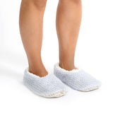 Sploshies - Women's Small Metallic Grey  Foot Covering Slipper