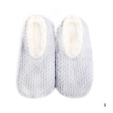 Sploshies - Women's Extra Large Metallic Grey  Foot Covering Slipper