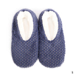 Sploshies - Women's Small Metallic Navy  Foot Covering Slipper