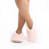 Sploshies - Women's Extra Large Metallic Pink  Foot Covering Slipper