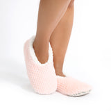 Sploshies - Women's Large Metallic Pink  Foot Covering Slipper