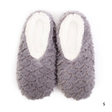 Sploshies - Women's Extra Large Petals Grey  Foot Covering Slipper