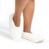 Sploshies - Women's Extra Large Petals White  Foot Covering Slipper