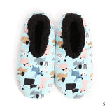 Sploshies - Women's Extra Large Velvet Dog  Foot Covering Slipper