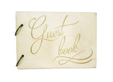 General Guest Book With Script Fonts