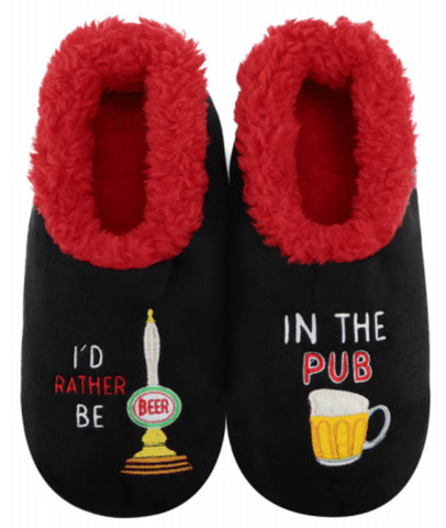 Slumbies - Men's Large Pairable The Pub Foot Covering