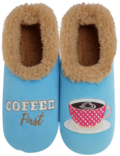 Slumbies - Women's Small Pairable Coffee First Foot Covering