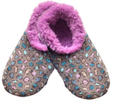 Slumbies - Women's Large Rich Velour Purple Foot Covering