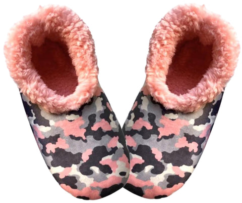 Slumbies - Women's Medium Camo Peach Foot Covering