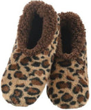 Slumbies - Women's Large Wild Assortment Brown Leopard Foot Covering